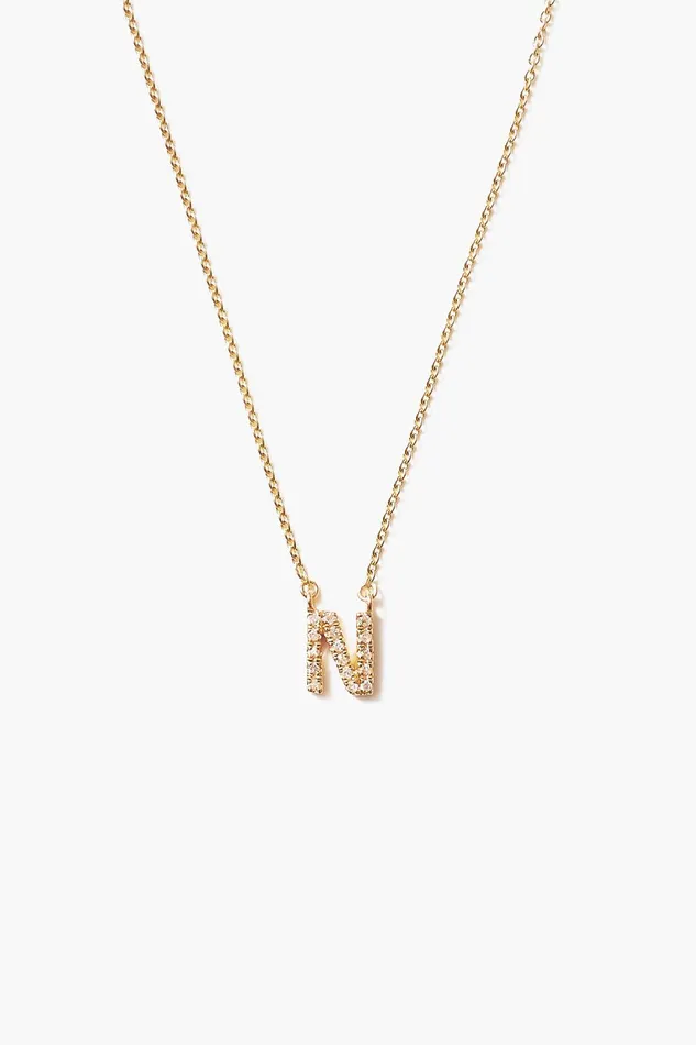 14k Gold And White Diamond Initial Necklace Women Chan Luu Necklaces