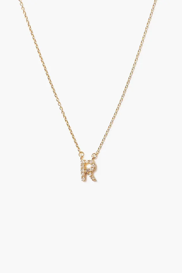 14k Gold And White Diamond Initial Necklace Women Chan Luu Necklaces