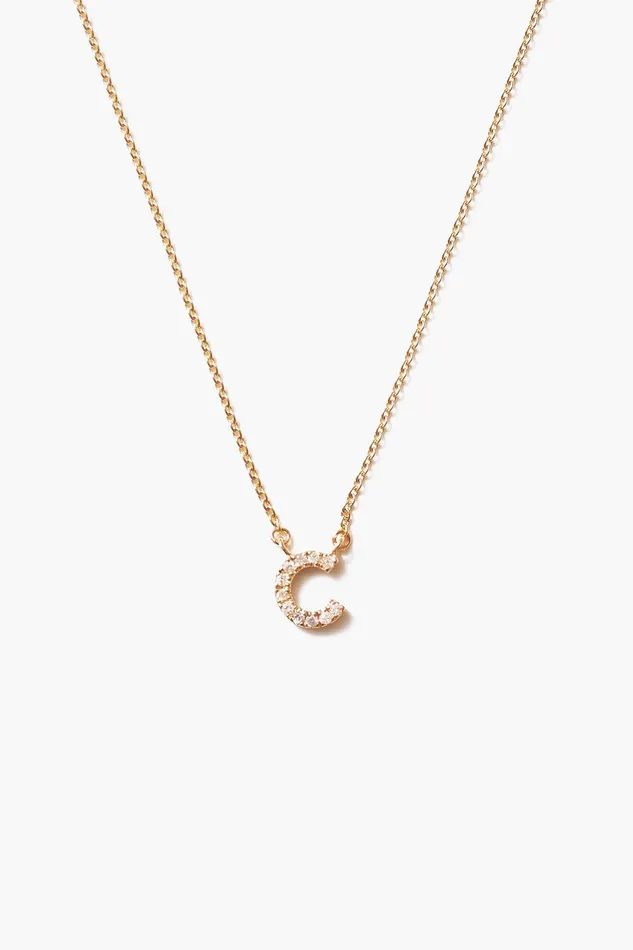 14k Gold And White Diamond Initial Necklace Women Chan Luu Necklaces