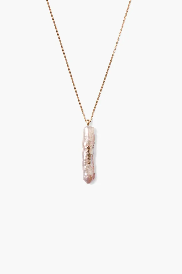 14k Haena Necklace Pink Pearl Women Chan Luu Necklaces