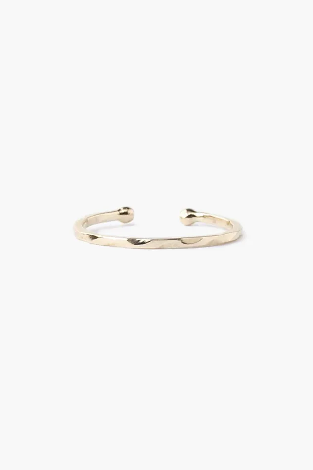 14k Hammered Toe Ring Women Chan Luu 14k Fine