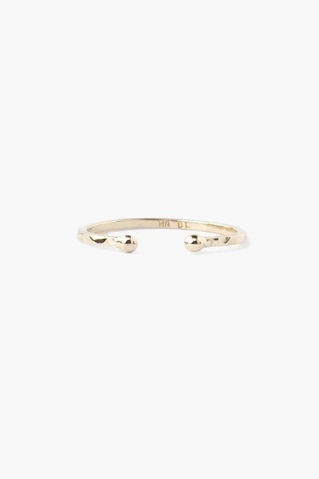 14k Hammered Toe Ring Women Chan Luu 14k Fine