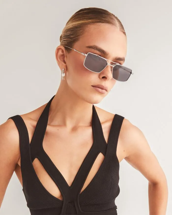 Accessories Billini Banb Eyewear THE BARBARA DARK SILVERINK