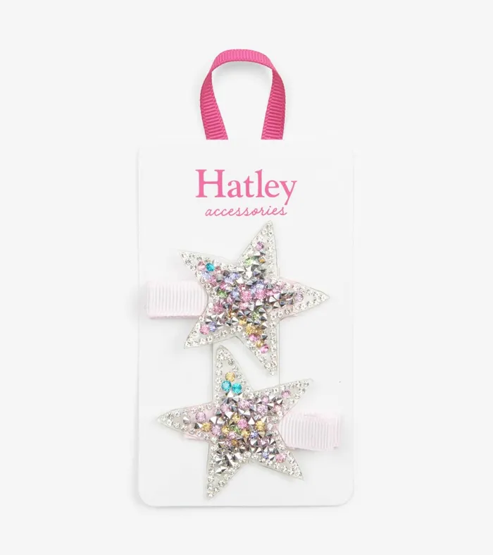 Accessories Girls Hatley Twinkle Stars Hair Clips