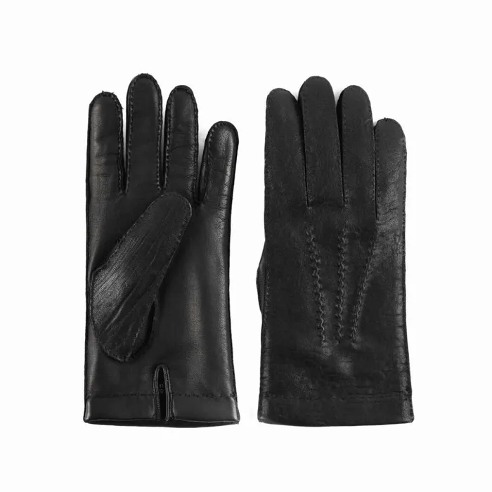 Accessories Men Billy Reid Leather Gloves Black