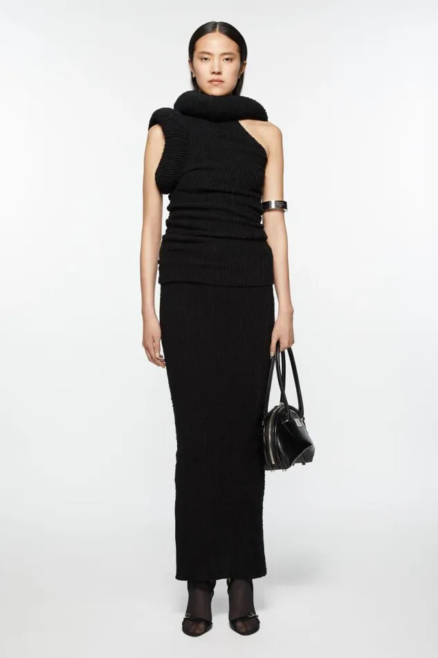 Acne Studios Bowlina Mini Shoulder Bag Black Men Bags