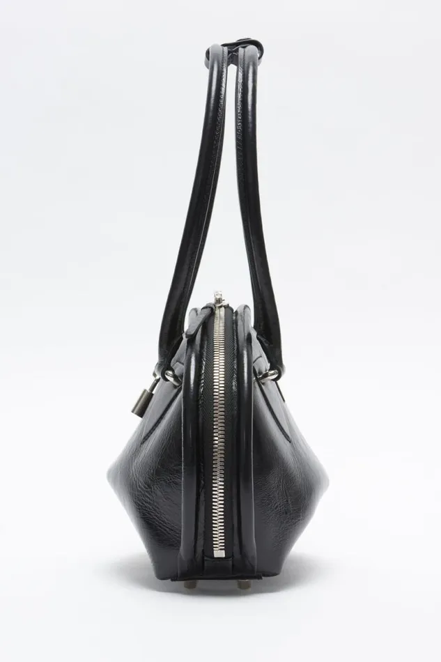 Acne Studios Bowlina Mini Shoulder Bag Black Men Bags