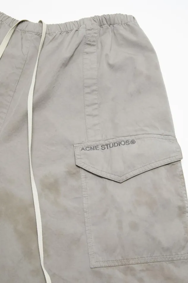 Acne Studios Cargo Shorts Mid Grey Men Shorts