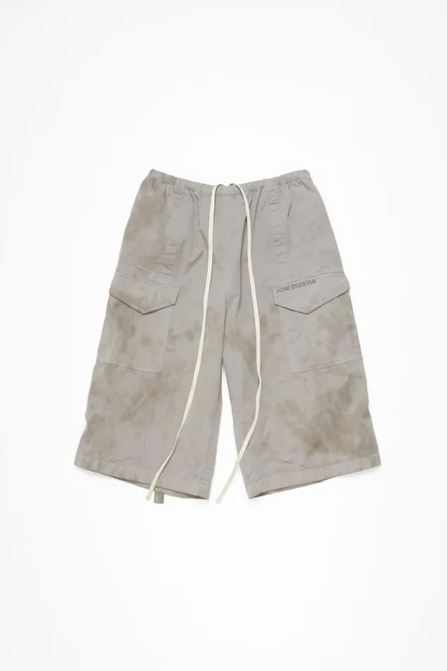 Acne Studios Cargo Shorts Mid Grey Men Shorts