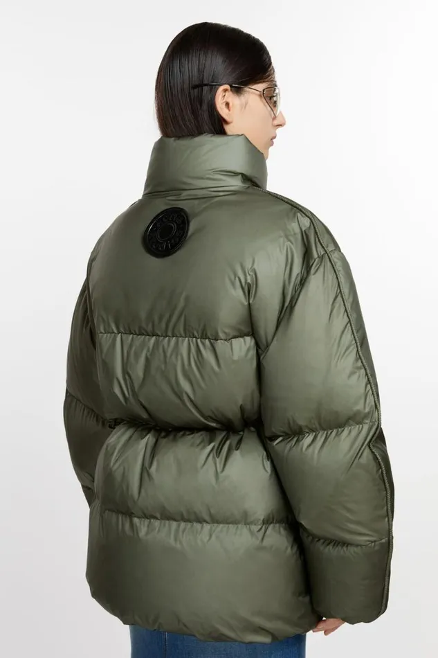 Acne Studios Down Jacket Dark Green Women Outerwear Acne Studios Down Jacket Dark Green Women Outerwear