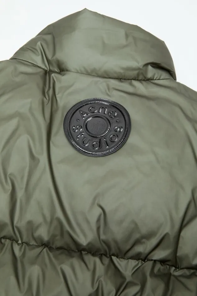 Acne Studios Down Jacket Dark Green Women Outerwear Acne Studios Down Jacket Dark Green Women Outerwear
