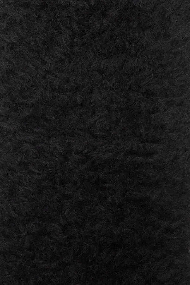 Acne Studios Fluffy Scarf 8211 Narrow Black Women Scarves Acne Studios Fluffy Scarf 8211 Narrow Black Women Scarves