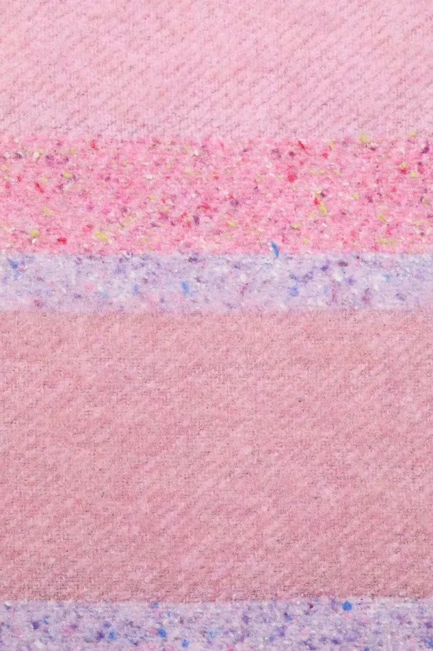 Acne Studios Fringed Scarf Logo Pink Women Scarves Acne Studios Fringed Scarf Logo Pink Women Scarves