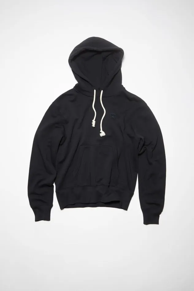 Acne Studios Hooded Sweatshirt 8211 Regular Fit Black Women Sweatshirts Acne Studios Hooded Sweatshirt 8211 Regular Fit Black Women Sweatshirts