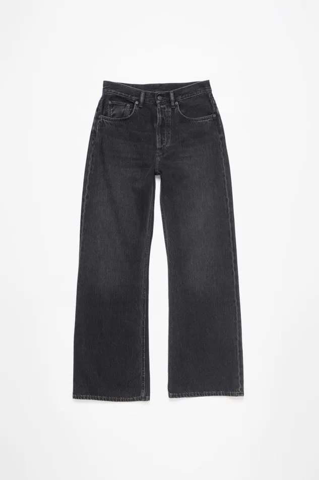 Acne Studios Loose Fit Jeans 8211 2021F Black Women Jeans Acne Studios Loose Fit Jeans 8211 2021F Black Women Jeans