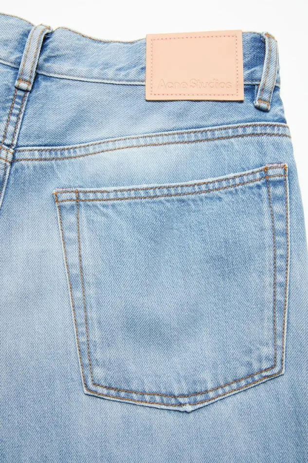 Acne Studios Loose Fit Jeans 8211 2021F Light Blue Women Jeans Acne Studios Loose Fit Jeans 8211 2021F Light Blue Women Jeans