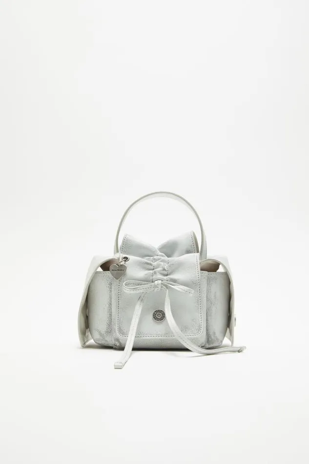 Acne Studios Multipocket Mini Bag Whitegrey Women Bags