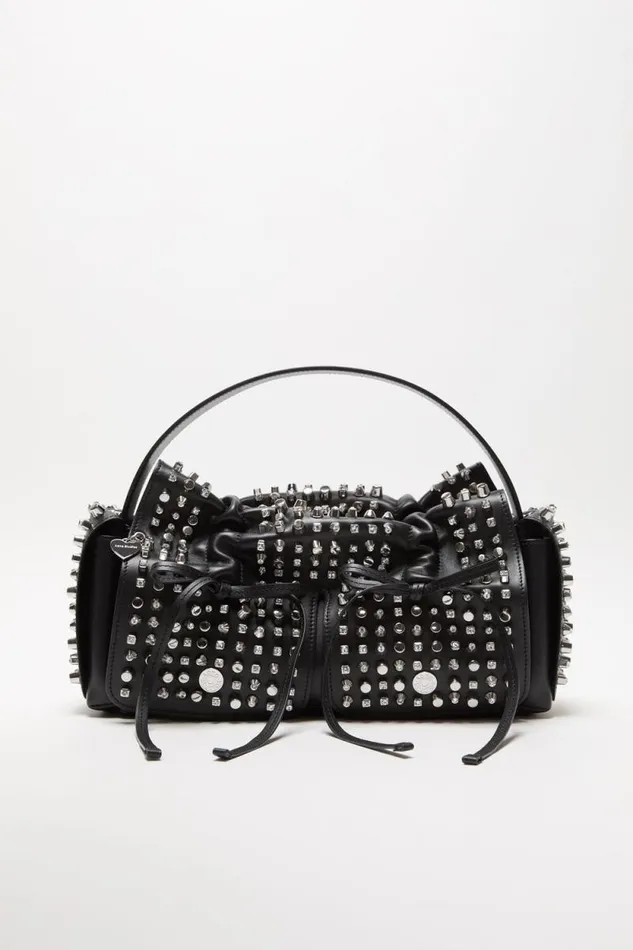 Acne Studios Multipocket Studs Bag Black Men Bags