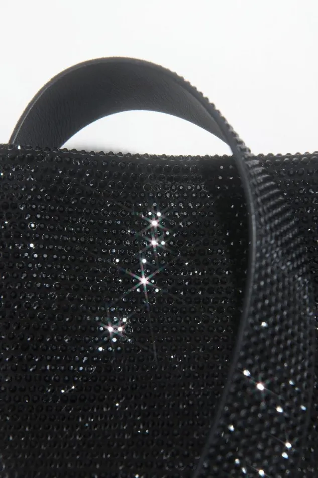 Acne Studios Musubi Micro Shoulder Bag Black Men Bags