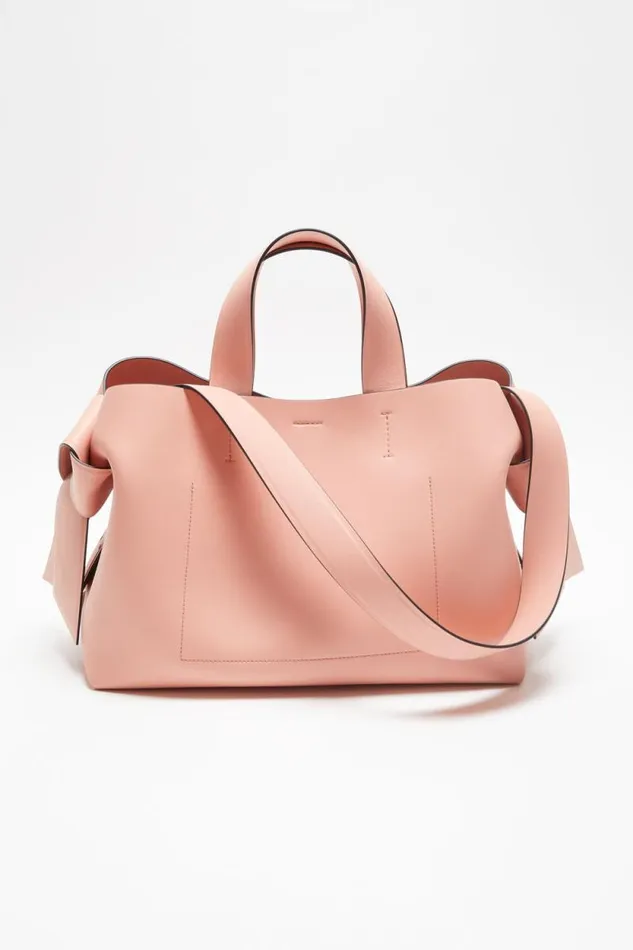 Acne Studios Musubi Midi Tote Salmon Pink Women Bags