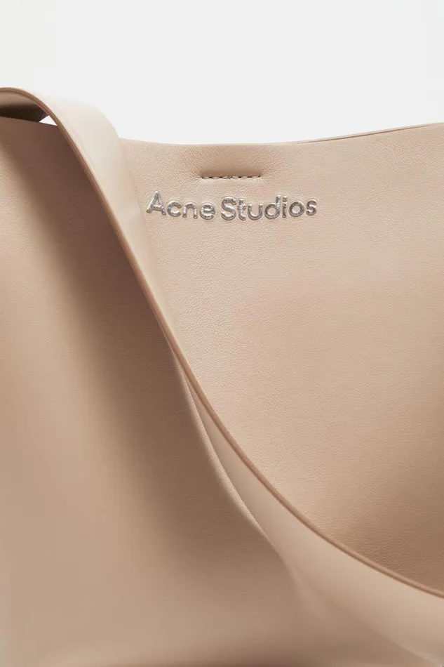 Acne Studios Musubi Mini Shoulder Bag Taupe Beige Women Bags