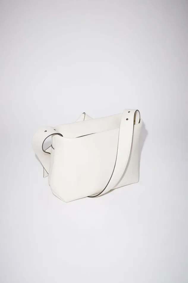 Acne Studios Musubi Shoulder Bag Whiteblack Women Bags