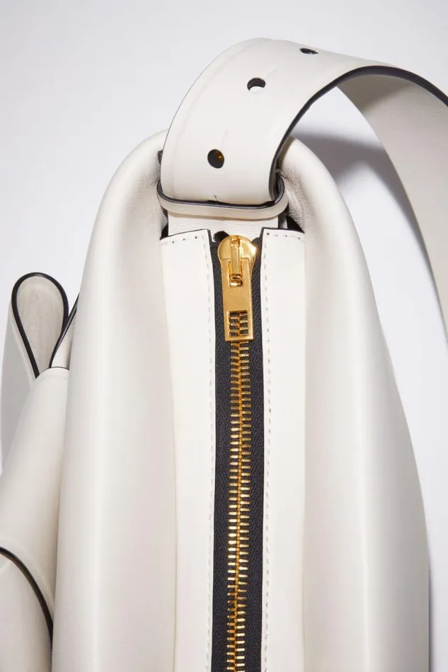 Acne Studios Musubi Shoulder Bag Whiteblack Women Bags