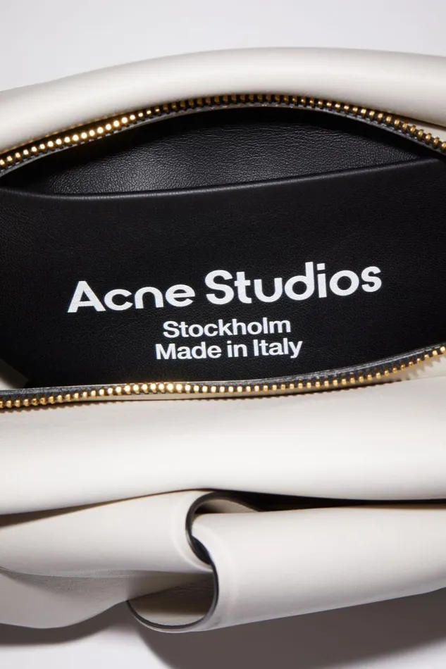 Acne Studios Musubi Shoulder Bag Whiteblack Women Bags