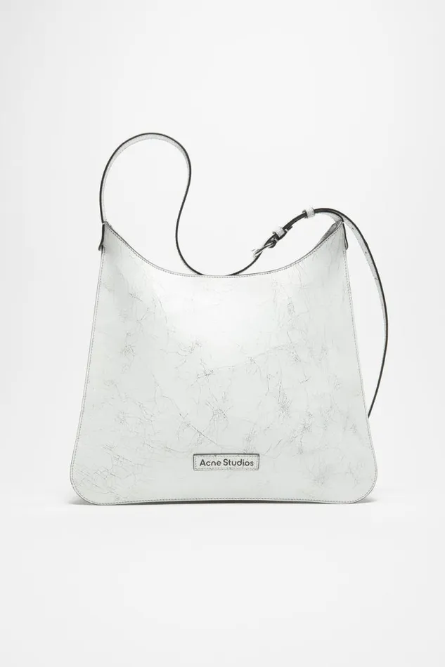 Acne Studios Platt Shoulder Bag White Women Bags