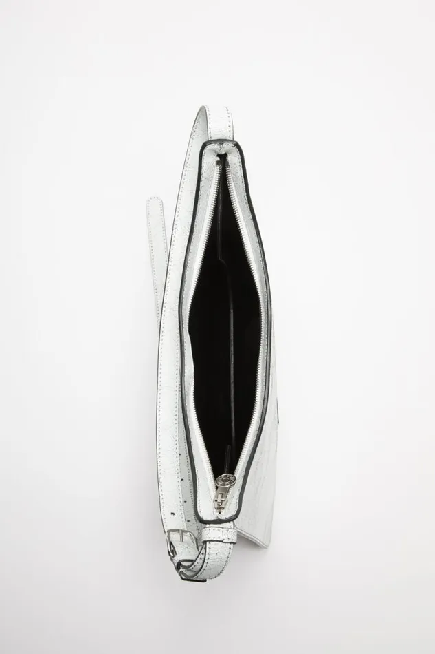 Acne Studios Platt Shoulder Bag White Women Bags