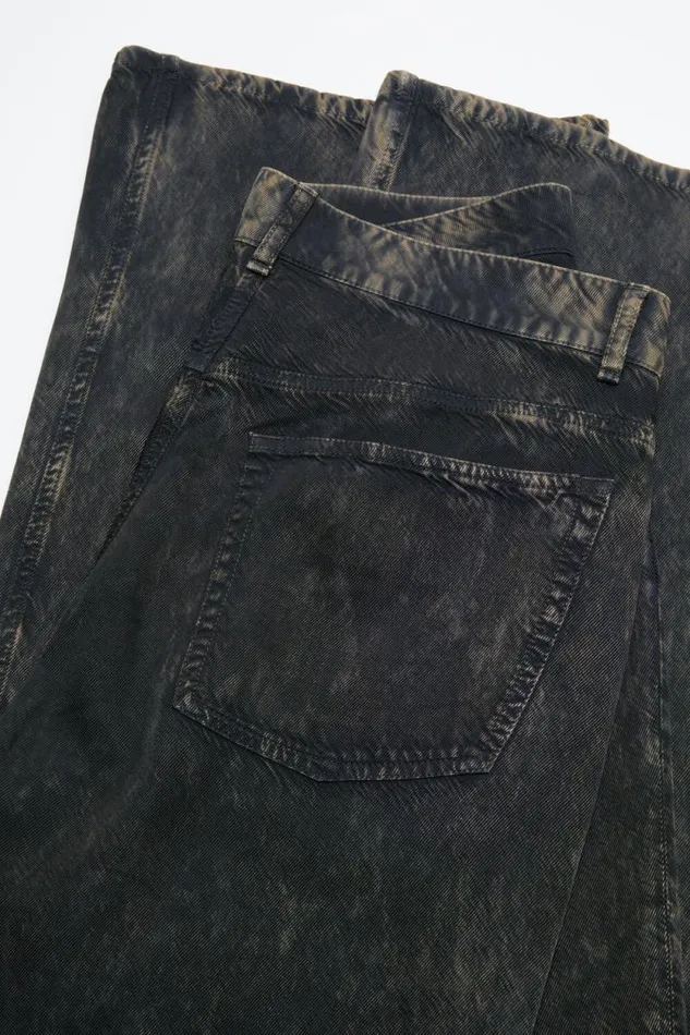 Acne Studios Printed Trousers Blackbeige Women Trousers Acne Studios Printed Trousers Blackbeige Women Trousers