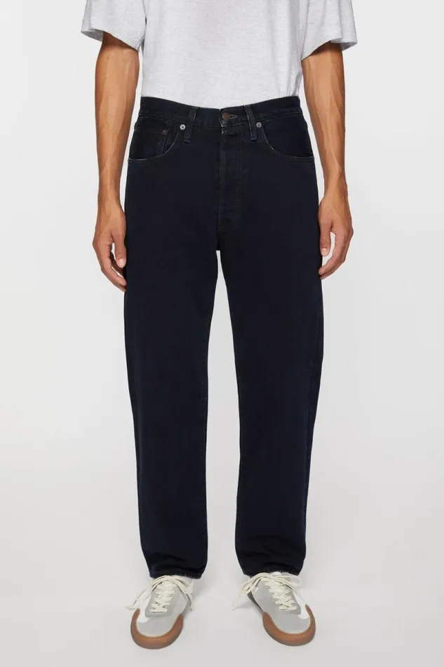 Acne Studios Relaxed Fit Jeans 8211 2003 Blueblack Men Jeans