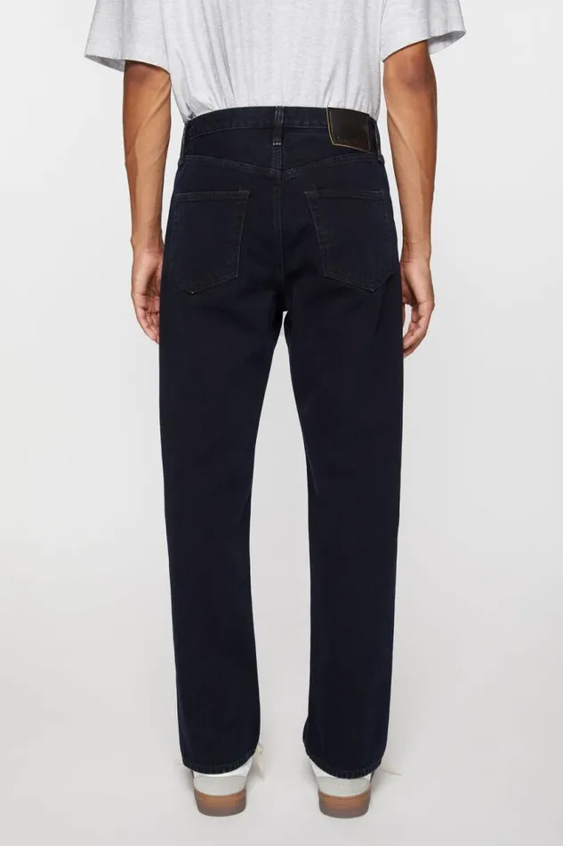 Acne Studios Relaxed Fit Jeans 8211 2003 Blueblack Men Jeans