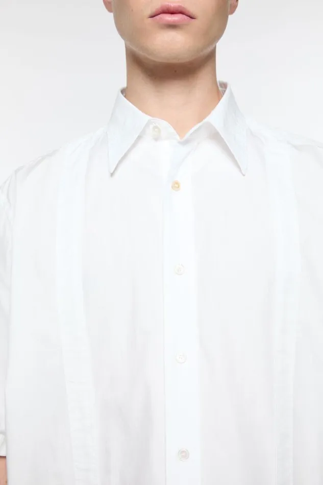 Acne Studios Short Sleeve Buttonup Shirt White Men Shirts