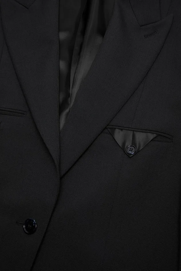 Acne Studios Singlebreasted Jacket Black Women Suit Jackets