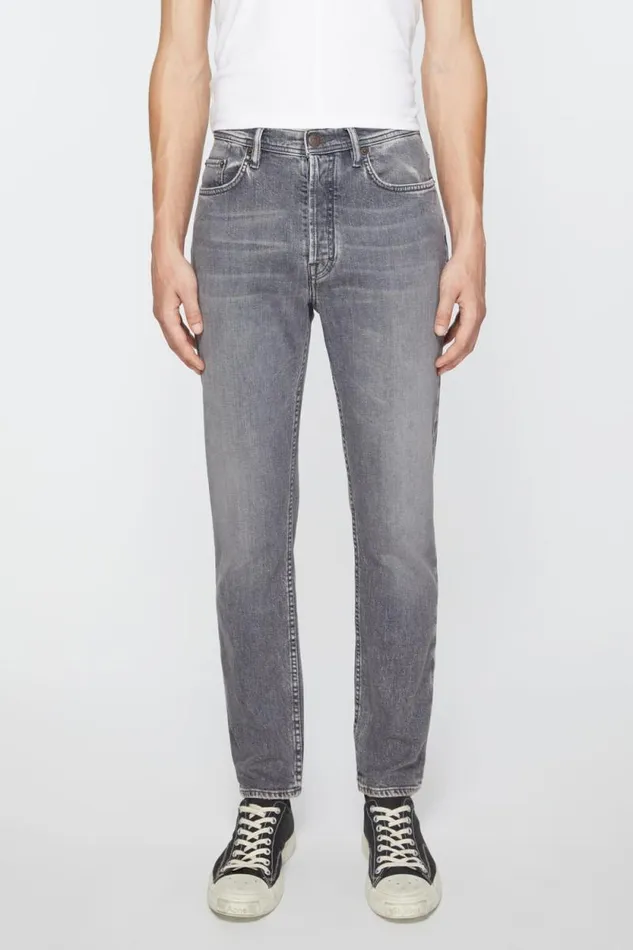 Acne Studios Slim Fit Jeans 8211 River Black Men Jeans