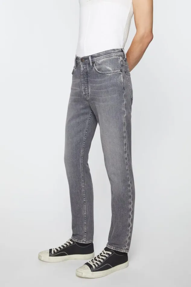 Acne Studios Slim Fit Jeans 8211 River Black Men Jeans Acne Studios Slim Fit Jeans 8211 River Black Men Jeans