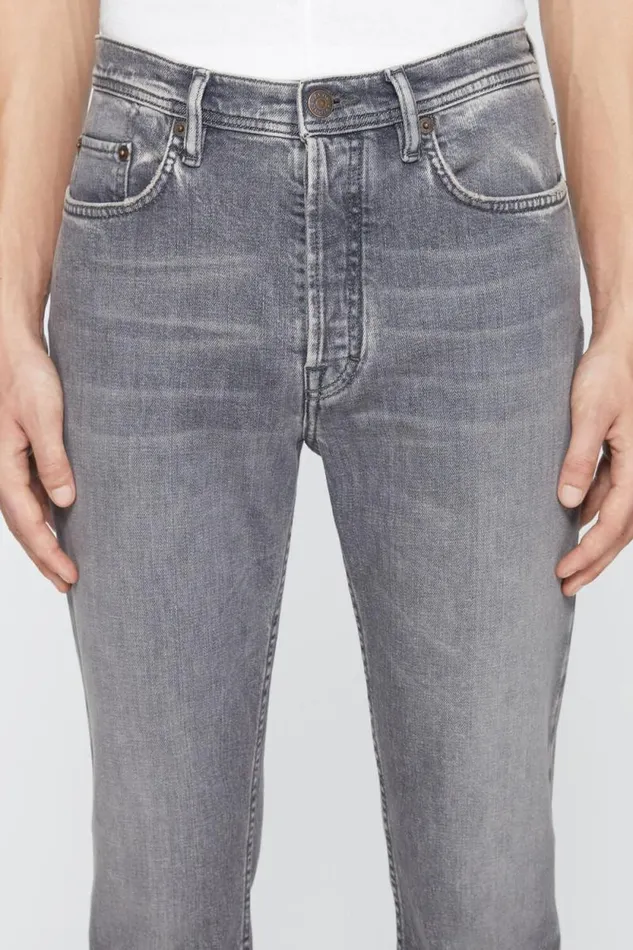 Acne Studios Slim Fit Jeans 8211 River Black Men Jeans Acne Studios Slim Fit Jeans 8211 River Black Men Jeans