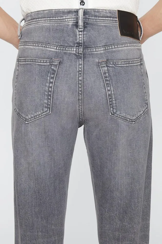 Acne Studios Slim Fit Jeans 8211 River Black Men Jeans Acne Studios Slim Fit Jeans 8211 River Black Men Jeans