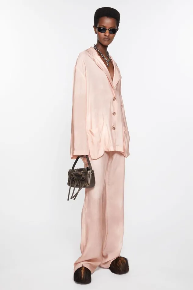 Acne Studios Suit Jacket 8211 Relaxed Fit Pale Pink Women Suit Jackets Acne Studios Suit Jacket 8211 Relaxed Fit Pale Pink Women Suit Jackets