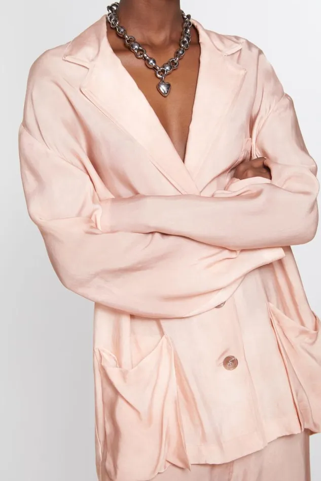 Acne Studios Suit Jacket 8211 Relaxed Fit Pale Pink Women Suit Jackets Acne Studios Suit Jacket 8211 Relaxed Fit Pale Pink Women Suit Jackets