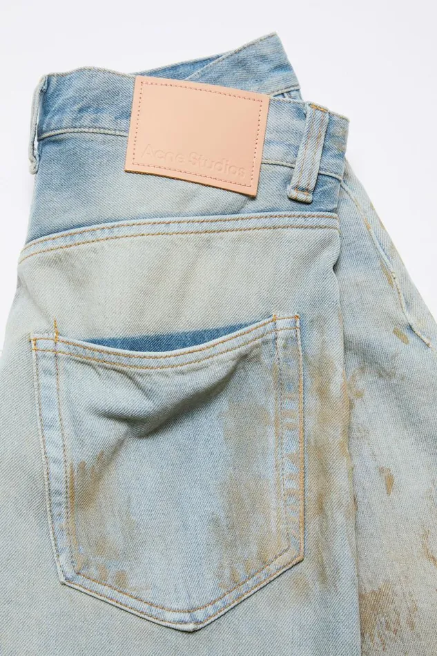 Acne Studios Super Baggy Fit Jeans 8211 2023 Mid Blue Men Jeans Acne Studios Super Baggy Fit Jeans 8211 2023 Mid Blue Men Jeans