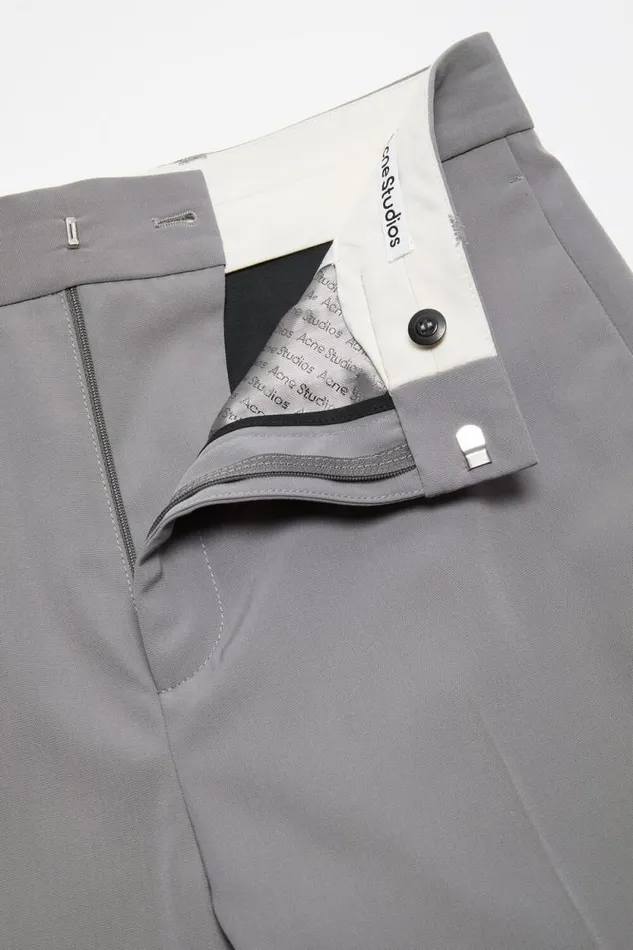 Acne Studios Tailored Trousers Cold Grey Men Trousers