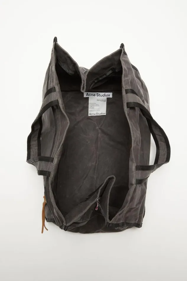 Acne Studios Tote Bag Greyblack Women Bags