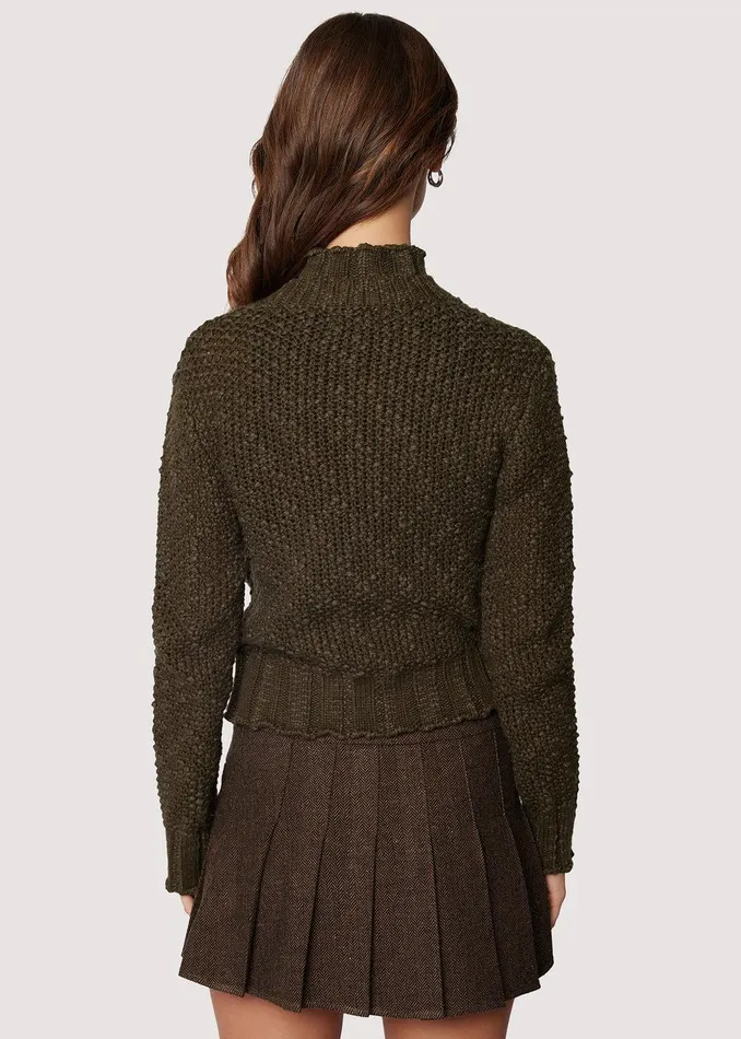 Adelina Cardigan Green Women Lost Wander Tops