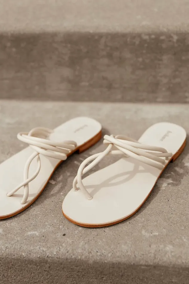 Adeline Sandals In Ivory 8211 FINAL SALE Ivory Women Bohme Shoes