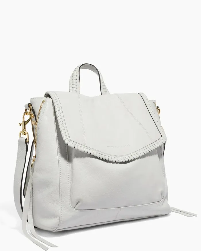 Aimee Kestenberg Backpacks Women All For Love Convertible Backpack Cloud With Shiny Gold