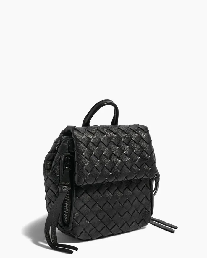 Aimee Kestenberg Backpacks Women Bali Mini Backpack Black Woven