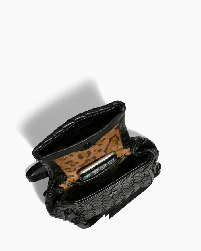 Aimee Kestenberg Backpacks Women Bali Mini Backpack Black Woven