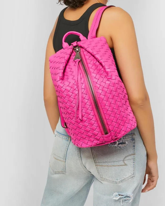 Aimee Kestenberg Backpacks Women Tamitha Backpack Hot Pink Woven